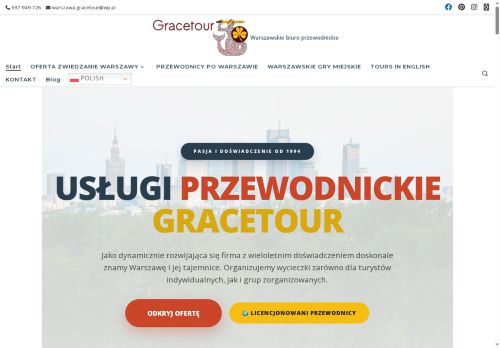 Gracetour Marek Kaczycki przewodnik miejski